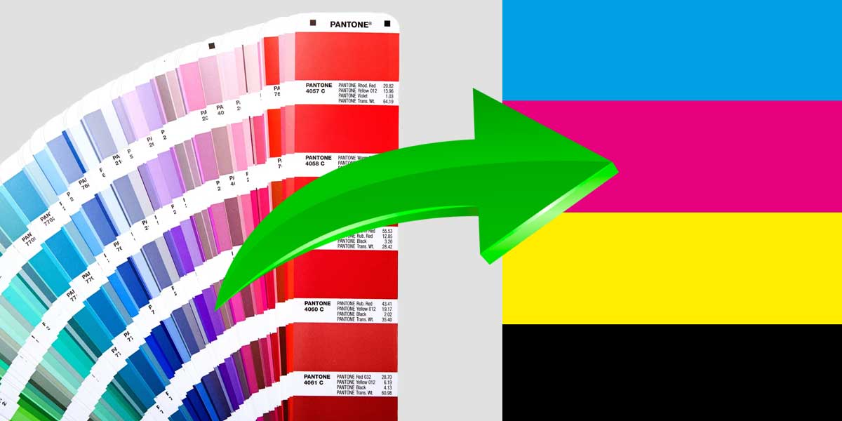 Como Imprimir Pantone en CMYK