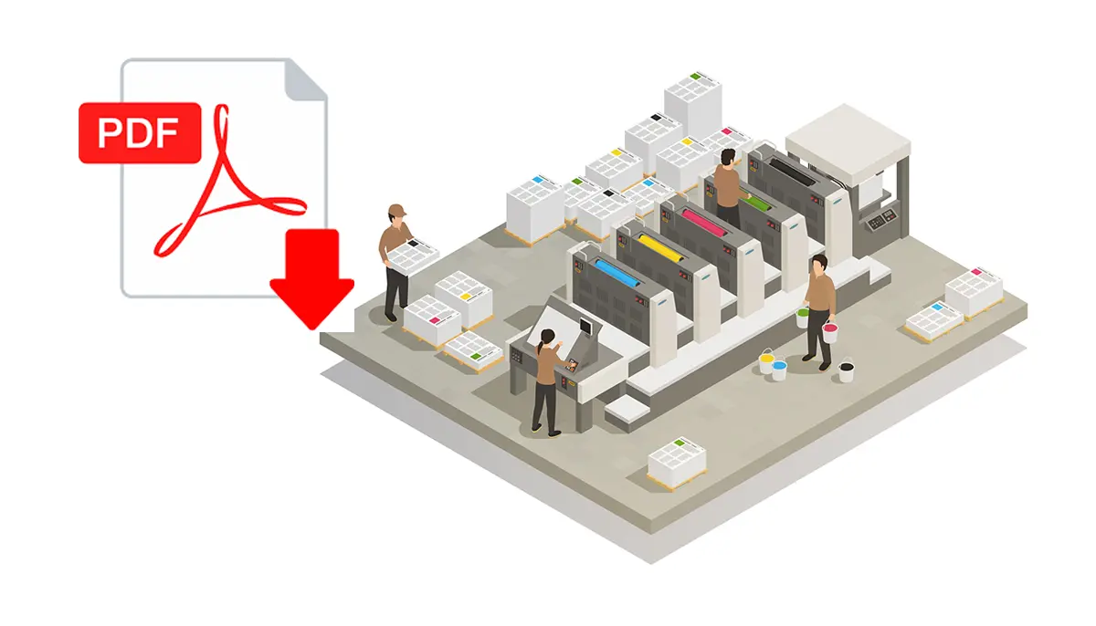 Errores al preparar PDF para imprenta: proceso de impresión profesional