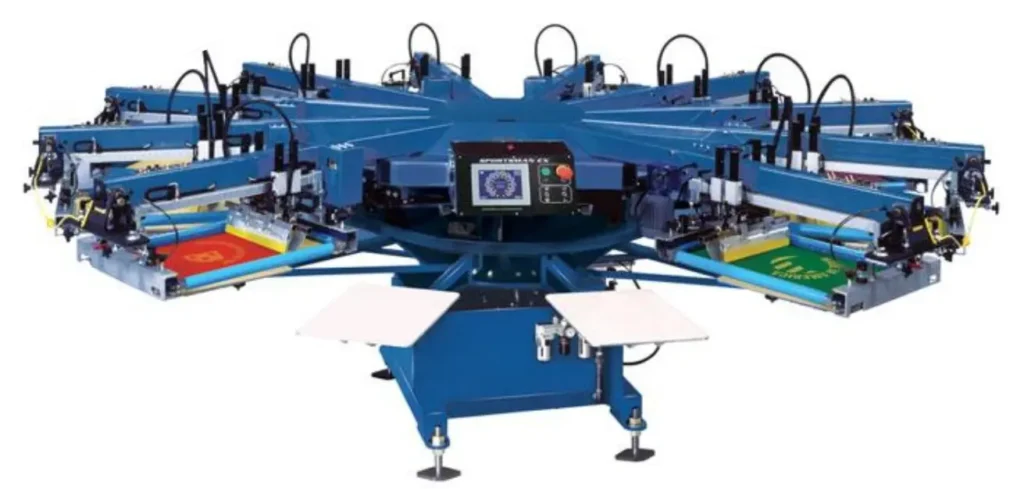 Maquina de impresión de Serigrafia de alta produccion