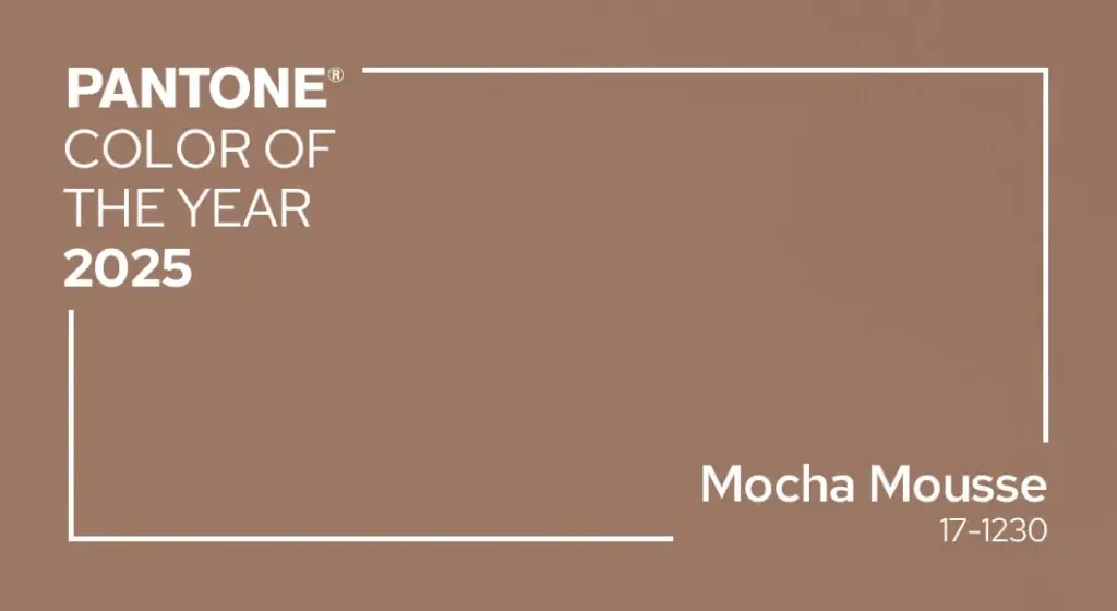 Pantone 2025: Mocha Mousse (PANTONE 17-1230) - Valores CMYK para Diseño e Impresión Pantone 2025 Mocha Mousse (PANTONE 17-1230) - Valores CMYK que hay que utilizar en Diseño Gráfico e Impresión