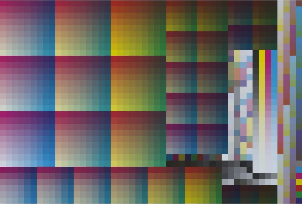 Diagrama representativo del espacio de color según el estándar FOGRA60​
